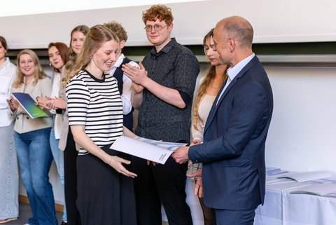 Abschlussfeier 2025 an der Ostfalia am Campus Salzgitter (öffnet Vergrößerung des Bildes)