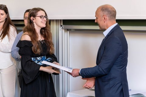 Abschlussfeier 2025 an der Ostfalia am Campus Salzgitter (öffnet Vergrößerung des Bildes)