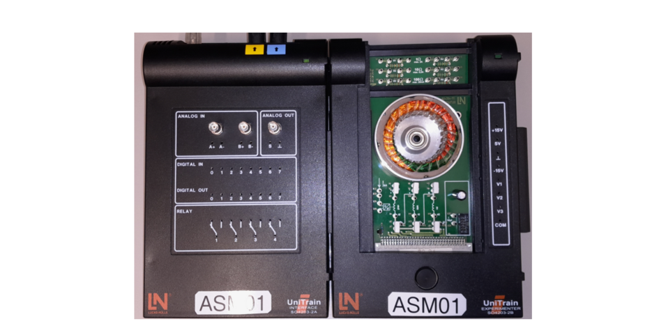 Ein Versuchsaufbau zu einem elektrischen Antrieb am Institut für Mechatronik der Fakultät Maschinenbau der Ostfalia Hochschule für angewandte Wissenschaften in Wolfenbüttel.