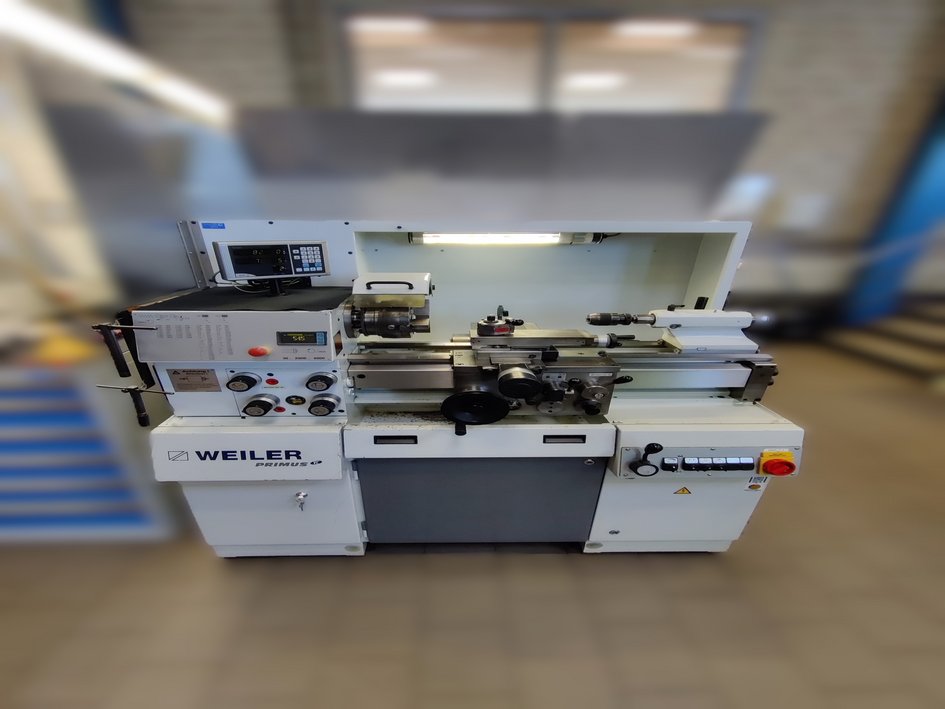 WEILER Primus VC Konventionelle Drehmaschine (öffnet Vergrößerung des Bildes)