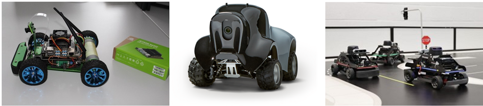 Jet Racer, AWS DeepRacer, Quanser QCar2 (öffnet Vergrößerung des Bildes)