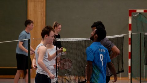 Foto von der Badminton-N8