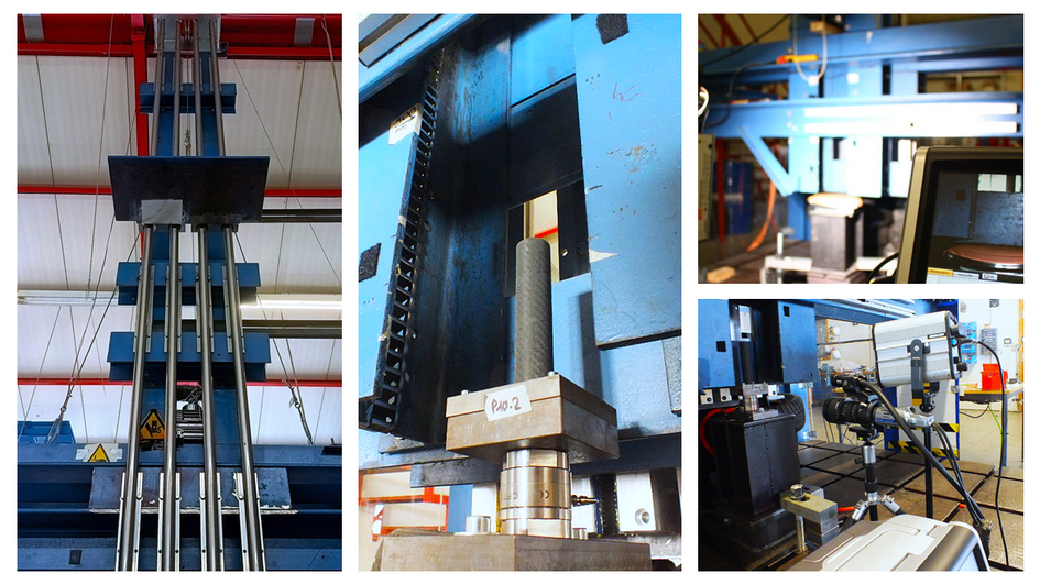 Kleiner und mittlerer Fallturmprüfstand (öffnet Vergrößerung des Bildes)