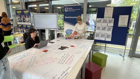 Stand beim Campustag