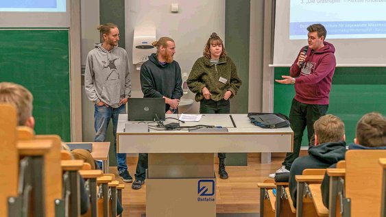 Einführungsveranstaltung im Hörsaal