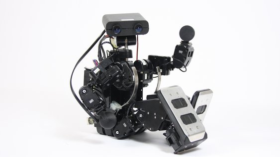 Winkender Fussballroboter