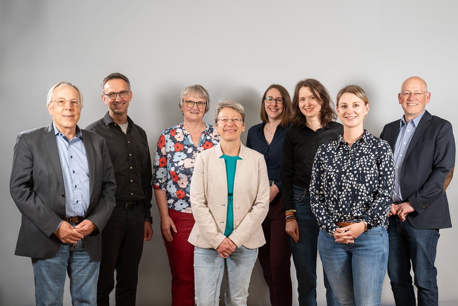 Gruppenfotos des Teams