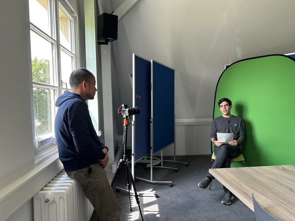 Bild von der Aufnahme