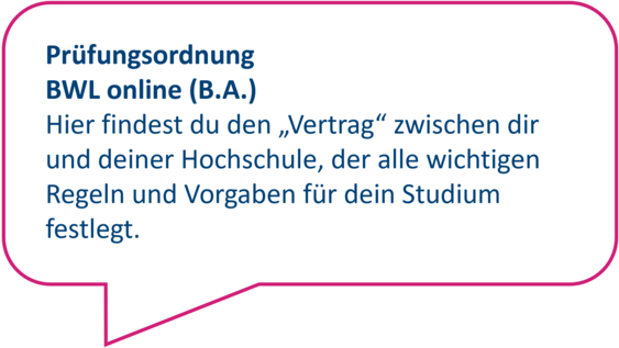 Dekorativ: Hier findest du den „Vertrag“ zwischen dir und deiner Hochschule, der alle wichtigen Regeln und Vorgaben für dein Studium festlegt.