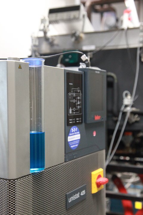 Technische Ausstattung im Labor für Energie- und Kältetechnik