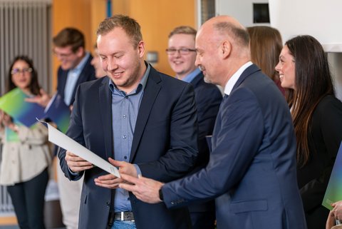 Abschlussfeier 2024 (öffnet Vergrößerung des Bildes)