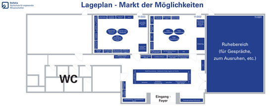 Lageplan für den Markt der Möglichkeiten
