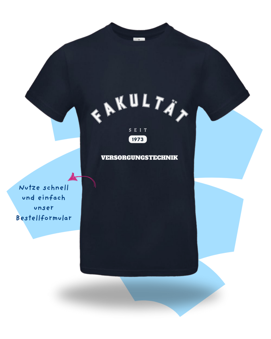 T-Shirt Fakultät Versorgungstechnik