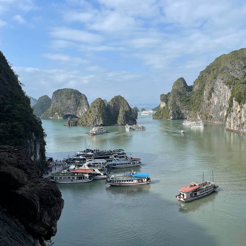 Ha Long Bay in Vietnam