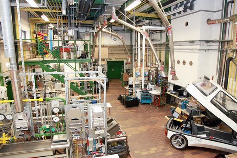 Einblick ins Labor Gas- und Verbrennungstechnik