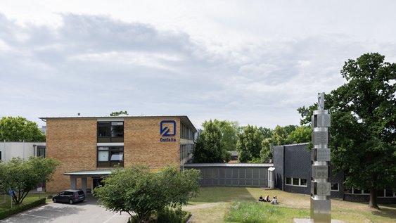 Der Standort Salzdahlumer Straße der Ostfalia Hochschule für angewandte Wissenschaften in Wolfenbüttel.