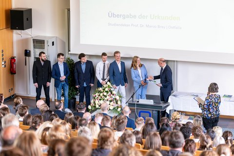 Abschlussfeier 2024 (öffnet Vergrößerung des Bildes)