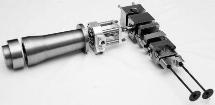 Ein Prototyp für eine vollvariable Ventilsteuerung, der in der Fahrzeugtechnik der Ostfalia Hochschule entwickelt worden ist.