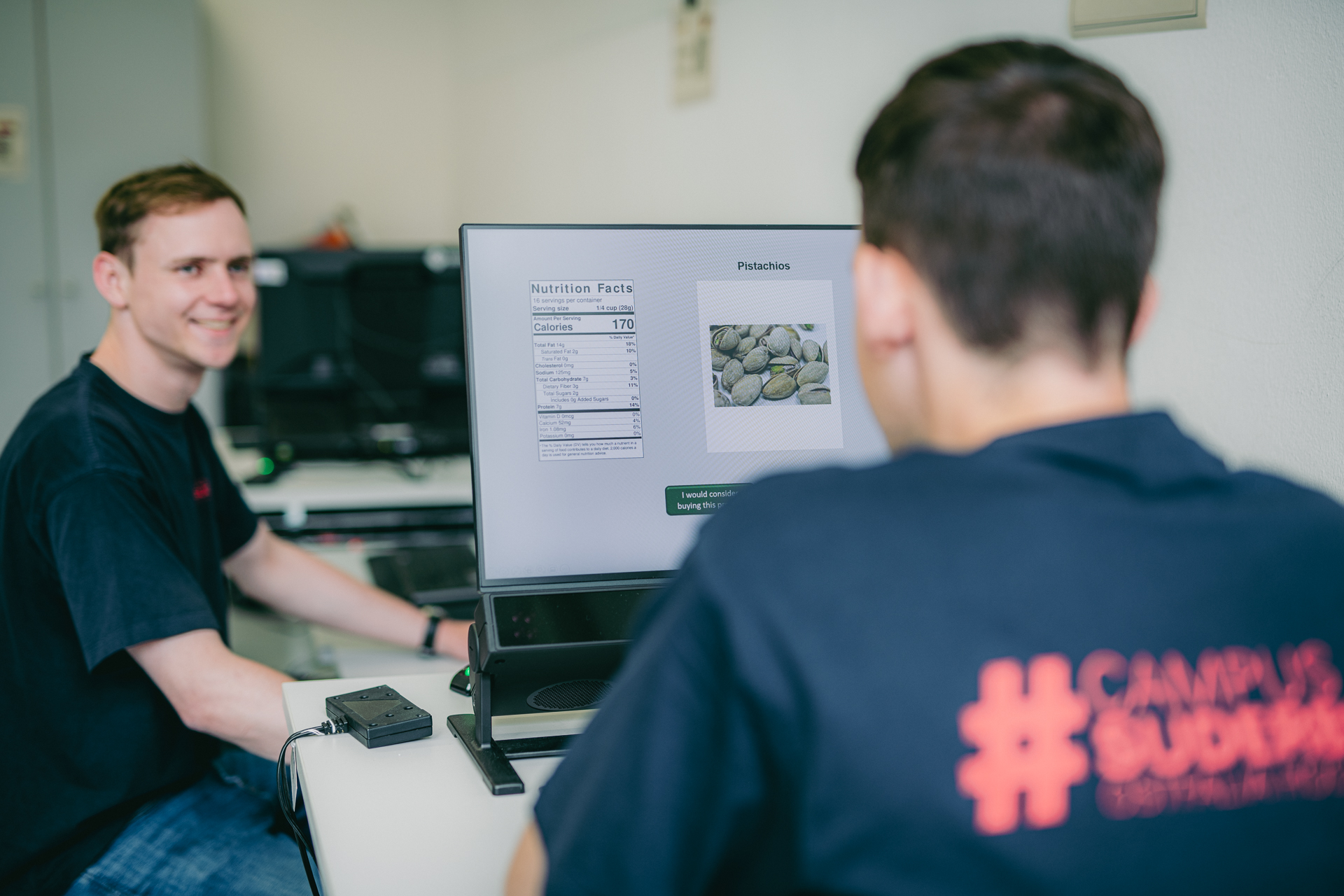 Eyetracking am Bildschirm