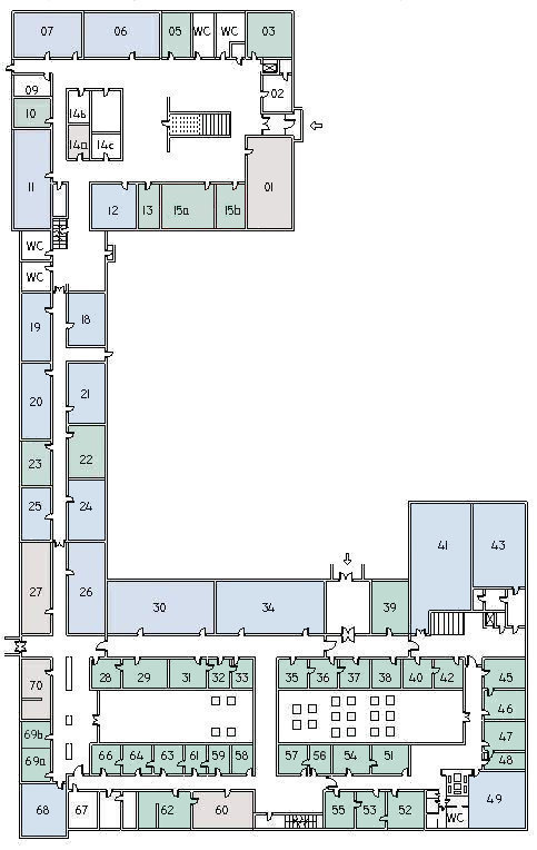 Gebäude A Erdgeschoss