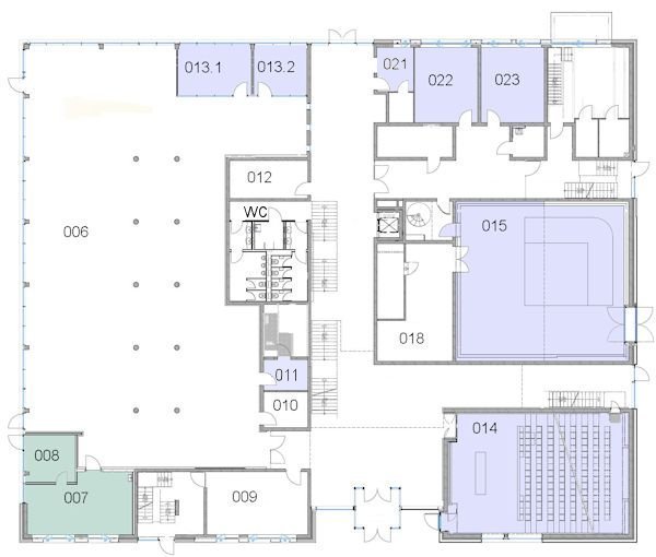 Gebäude C Erdgeschoss